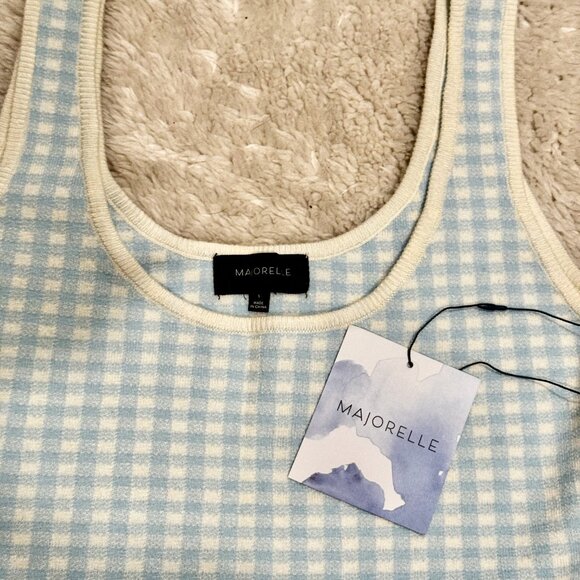 REVOLVE Blue, White Top Women Size S Everyday - Picture 4 of 4